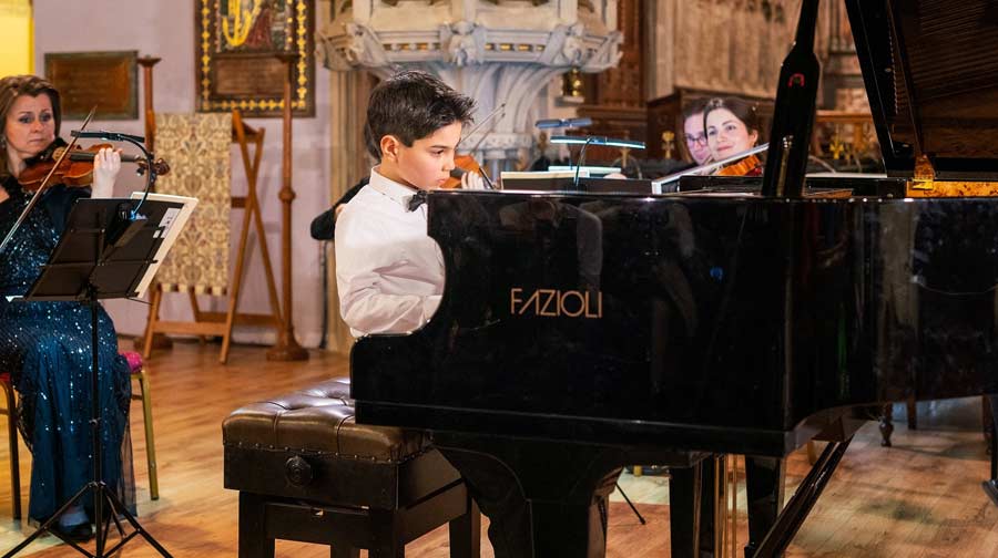 Young soloists with Camerata Tchaikovsky 5 February 2021