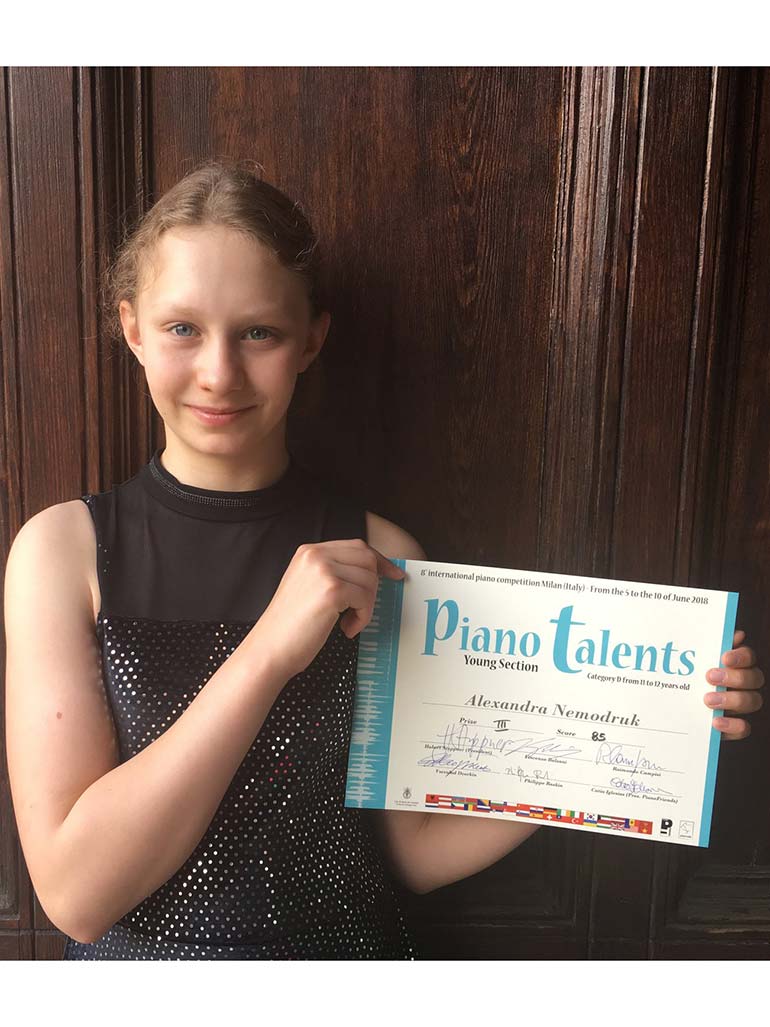 Piano Talents