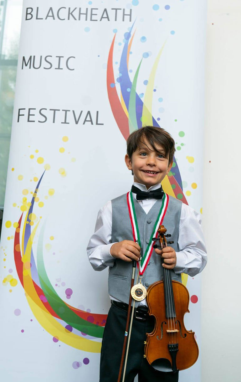 Prizewinners of the 2nd International young musicians' competiiton in Tymbark, Poland